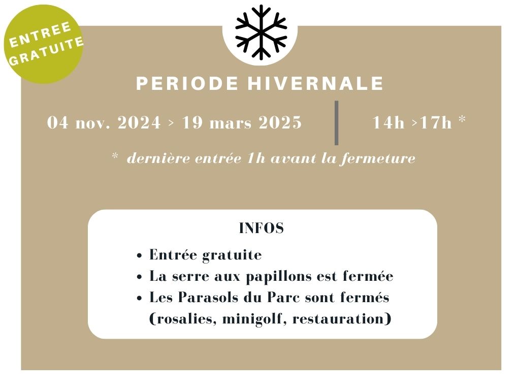 Horaires hiver